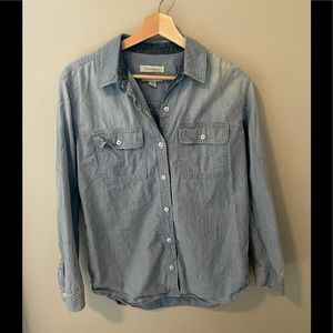 Treasure & Bond boyfriend denim shirt